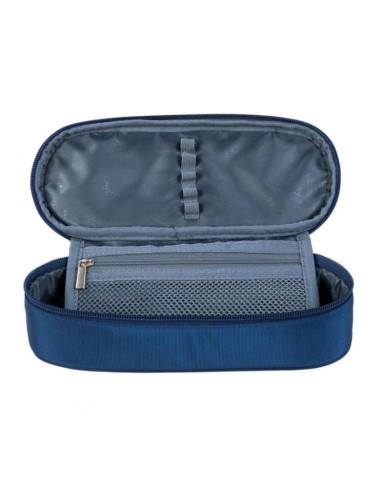 P4608,Penar neechipat St.Majewski St.Right Navy Blue, 1 fermoar, 1 extensie, bleumarin