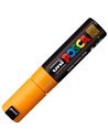 Marker UNI POSCA PC-8K, 8 mm, varf tesit, Bright yellow