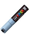 Marker UNI POSCA PC-8K, 8 mm, varf tesit, Gri