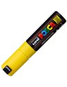 Marker UNI POSCA PC-8K, 8 mm, varf tesit, Galben