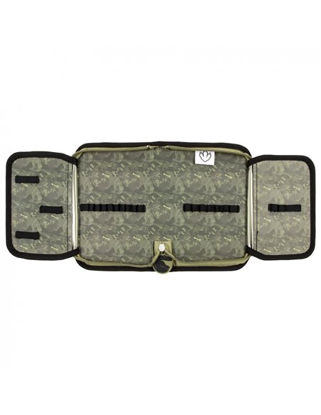 Penar echipat cu 1 fermoar 2 extensii Derform PJDN18, Motiv dinozaur