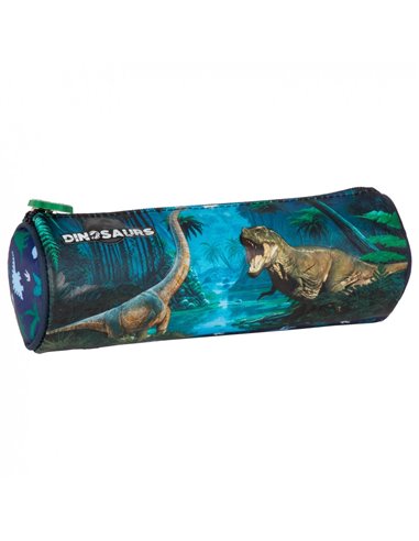 Set scoala DINO - Ghiozdan ergonomic + Penar etui, Derform