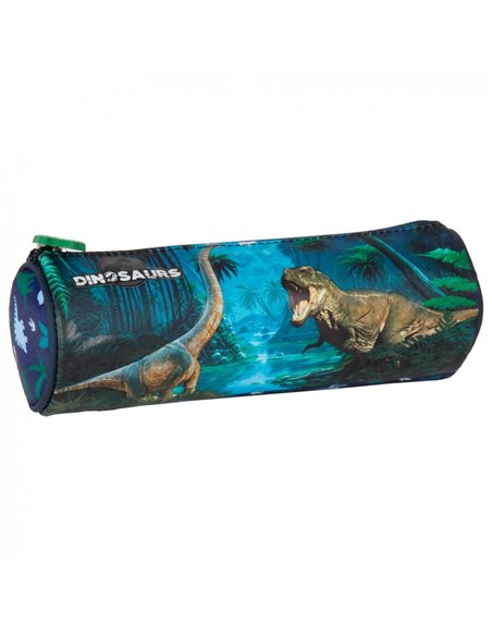 Set scoala DINO - Ghiozdan ergonomic + Penar etui, Derform