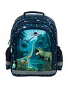 Set scoala DINOZAUR - Ghiozdan ergonomic + Penar etui + Sac incaltaminte, Derform