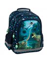 Set scoala DINOZAUR - Ghiozdan ergonomic + Penar etui + Sac incaltaminte, Derform