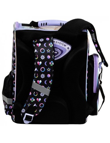 Set scoala UNICORN sclipici - Ghiozdan ergonomic + Penar etui, Derform