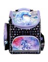 Set scoala UNICORN sclipici - Ghiozdan ergonomic + Penar etui, Derform