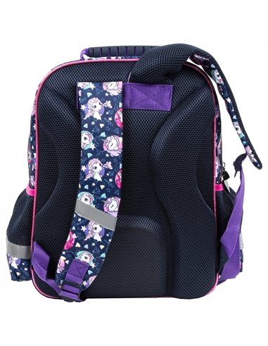 Set scoala UNICORN - Ghiozdan + Penar etui, Derform