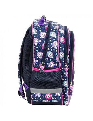 Set scoala UNICORN - Ghiozdan + Penar etui, Derform