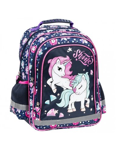 Set scoala UNICORN - Ghiozdan + Penar etui, Derform