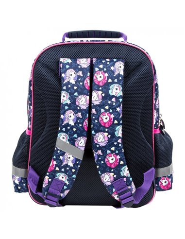 Set scoala UNICORN - Ghiozdan + Penar etui, Derform