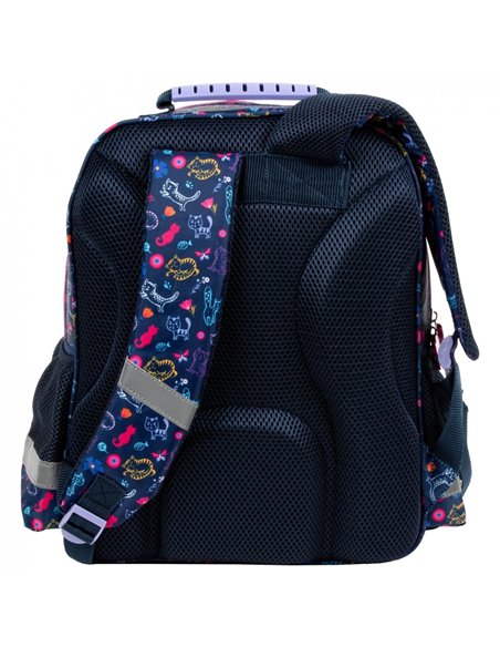 Set scoala PISICA - Ghiozdan + Penar etui, Derform