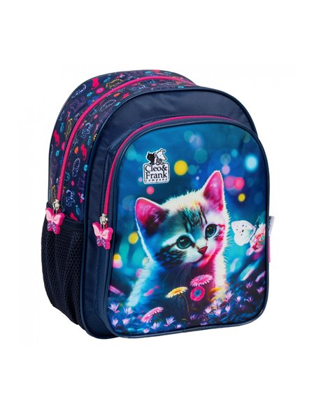 Ghiozdan gradinita Derform Cleo&Frank, Motiv kitty