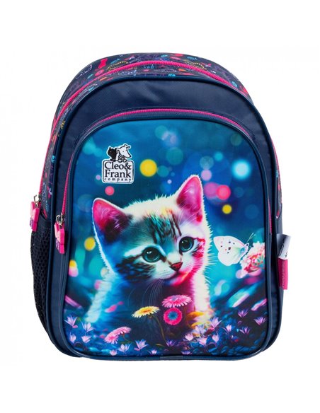 Ghiozdan gradinita Derform Cleo&Frank, Motiv kitty