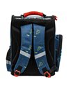 Ghiozdan scoala ergonomic Derform TEMBPI18, Motiv football