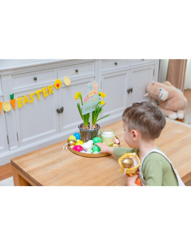 AD922,Accesorii craft - AD922 Banner Happy Easter DACO