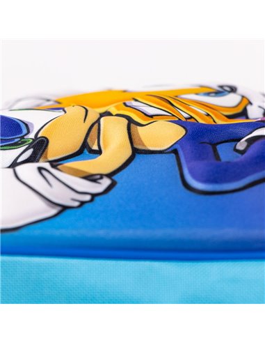 Ghiozdan gradinita design 3D Cerda G744, Motiv Sonic