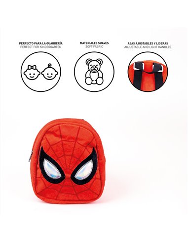 Ghiozdan gradinita design 3D Cerda G733, Motiv Spiderman