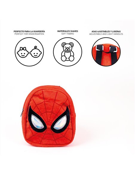 Ghiozdan gradinita design 3D Cerda G733, Motiv Spiderman