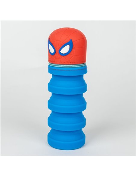 Penar extensibil din silicon Cerda P4654, Motiv Spiderman