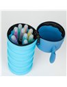 Penar extensibil din silicon Cerda P4655, Motiv Stitch