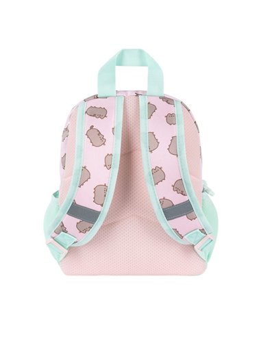 Ghiozdan gradinita St.Majewski, 30X23X12 cm, Motiv Pusheen, Roz pastel