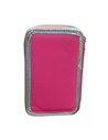 Penar neechipat cu 3 fermoare S-COOL SC3176, Motiv ursulet roz
