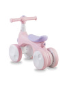 KC-ROBI00042,Bicicleta cu lumini, sunet si difuzor de balonase, momi tobis - pink