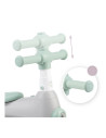 KC-ROBI00043,Bicicleta cu lumini, sunet si difuzor de balonase, momi tobis - grey