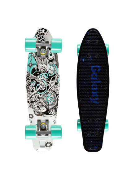 KC-DESK00001,Skateboard copii, qkids, galaxy - industrial