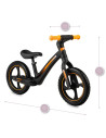 KC-ROBI00053,Bicicleta fara pedale, momi mizo - black