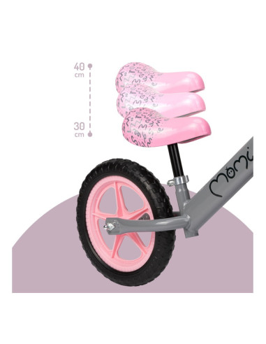 KC-ROBI00064,Bicicleta fara pedale, momi fleet -grey