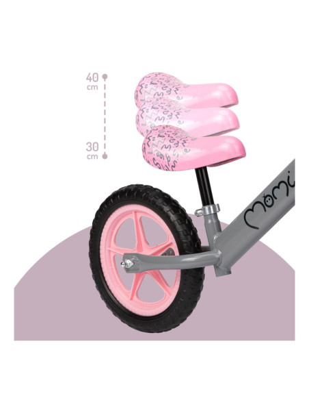 KC-ROBI00064,Bicicleta fara pedale, momi fleet -grey