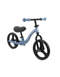 Bicicleta fara pedale cu roti led , momi isoka - blue