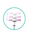 KC-HUBA00033,Trotineta copii, qkids, bro - pastel