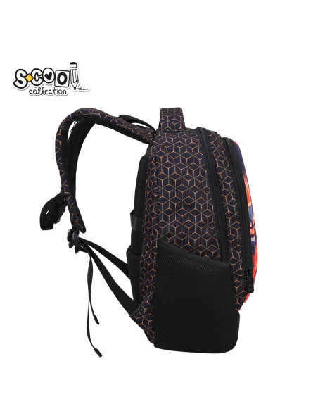 SC2955,Ghiozdan ergonomic S-COOL SC2955, 40x29x14 cm, Motiv next level