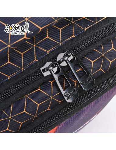 SC2955,Ghiozdan ergonomic S-COOL SC2955, 40x29x14 cm, Motiv next level