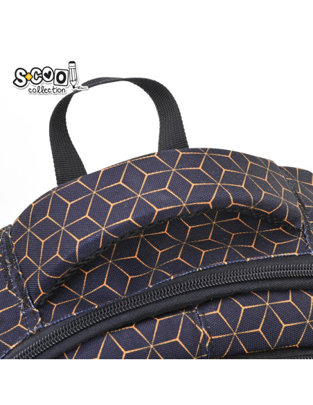 SC2955,Ghiozdan ergonomic S-COOL SC2955, 40x29x14 cm, Motiv next level