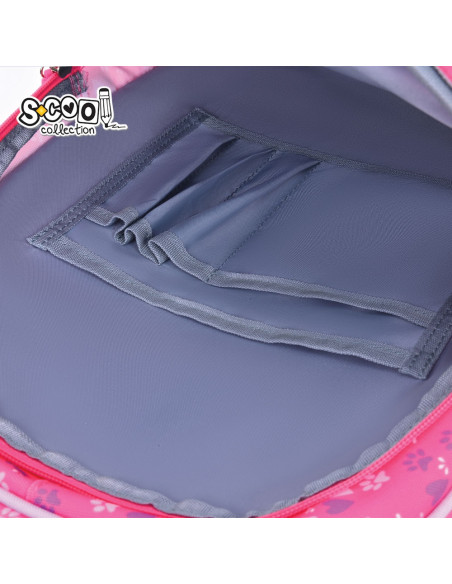 SC2993,Ghiozdan 3D S-COOL SC2993, 30x22x42 cm, Motiv kitty love