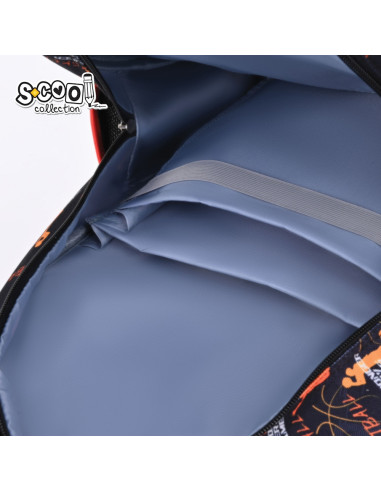 SC2997,Ghiozdan 3D S-COOL SC2997, 43x30x22 cm, Motiv basketball