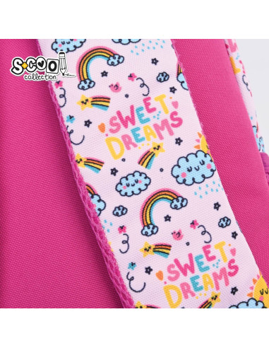 SC2999,Ghiozdan gradinita S-COOL SC2999, 34x23x14 cm, Motiv sweet dreams