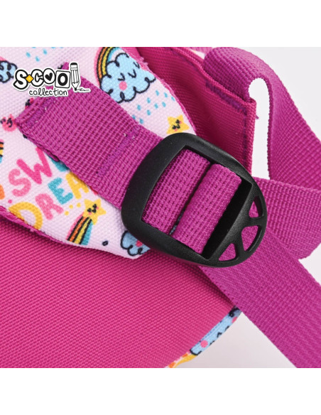 SC2999,Ghiozdan gradinita S-COOL SC2999, 34x23x14 cm, Motiv sweet dreams