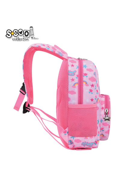 SC3010,Ghiozdan gradinita S-COOL SC3010, 30x24x9 cm, Motiv magical