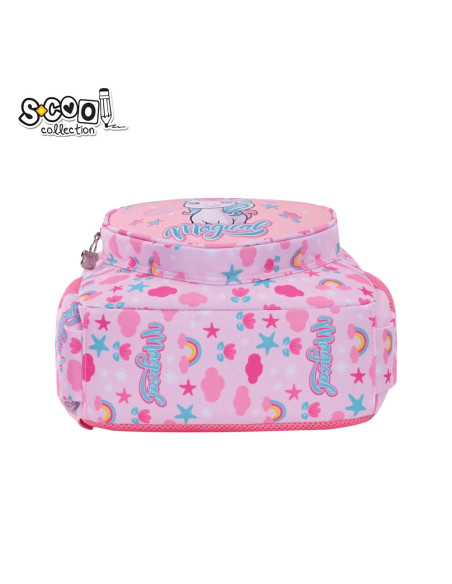 SC3010,Ghiozdan gradinita S-COOL SC3010, 30x24x9 cm, Motiv magical