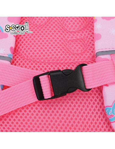 SC3010,Ghiozdan gradinita S-COOL SC3010, 30x24x9 cm, Motiv magical