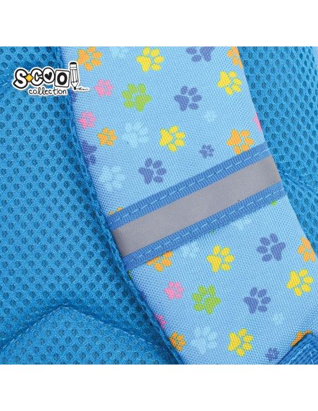 SC3006,Ghiozdan gradinita S-COOL SC3006, 30x25x14 cm, Motiv be happy