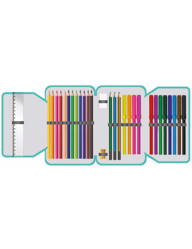 YL121,Penar echipat 1 fermoar si 2 extensii YOLLO YL121, Motiv sweet love YL121,Penar echipat 1 fermoar si 2 extensii YOLLO YL121, Motiv sweet love