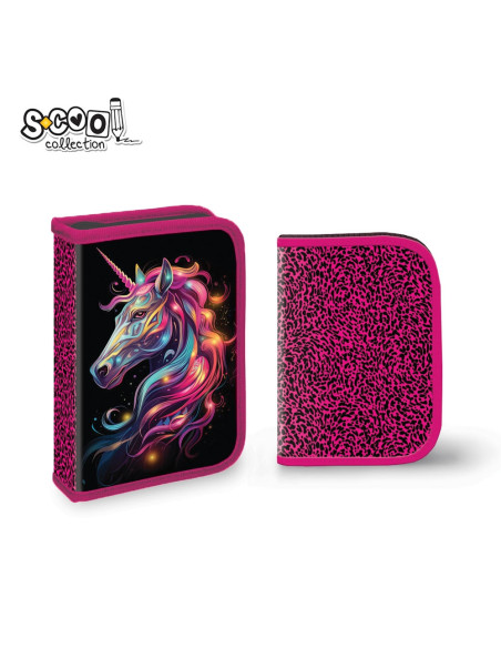 SC2900,Penar echipat 1 fermoar si 2 extensii, 32 piese S-COOL SC2900, Motiv unicorn