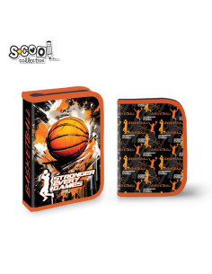 Penar echipat, 1 fermoar, 2 extensii, 32 piese, BASKETBALL - S-COOL 2