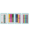 SC2915,Penar echipat cu 2 fermoare, 29 piese S-COOL SC2915, Motiv good vibes